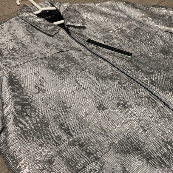 I.N.C International Concepts Men silver tweed jacket - Picture 2 of 10